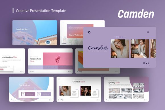 Camden Creative Presentation Template Guide