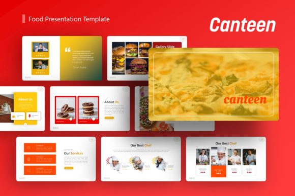 Canteen Food Presentation Template: Integrating Visual Assets into Professional Workflows