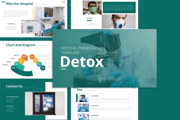 Detox Medical Presentation Template: A Versatile Design Asset for Healthcare and Business