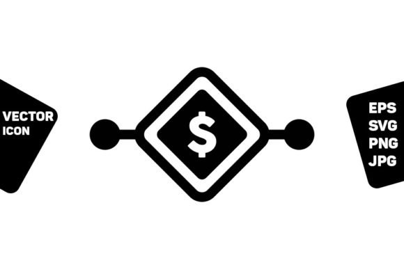 Digital Dollar Sign Icon Vector Currency: Essential Assets for Modern Financial Design