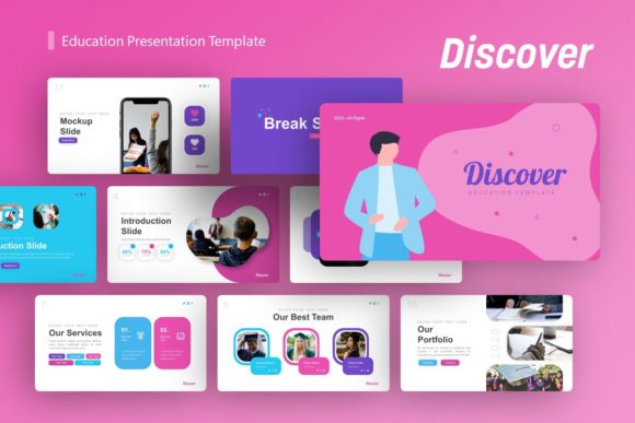 Discover Education Presentation Template: A Versatile Solution for Professional Communication