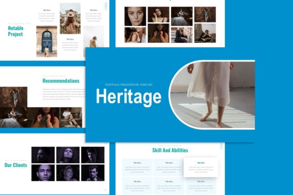 Elevating Visual Storytelling: A Comprehensive Guide to the Heritage Portfolio Presentation Template