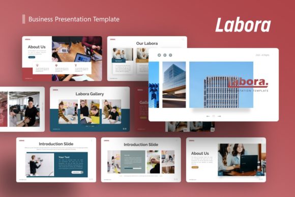 Elevating Your Narrative with the Labora Business Presentation Template