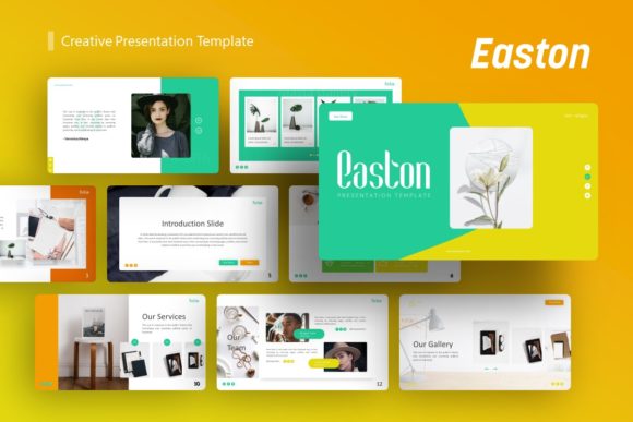 Evaluating the Easton Creative Presentation Template for Professional Use
