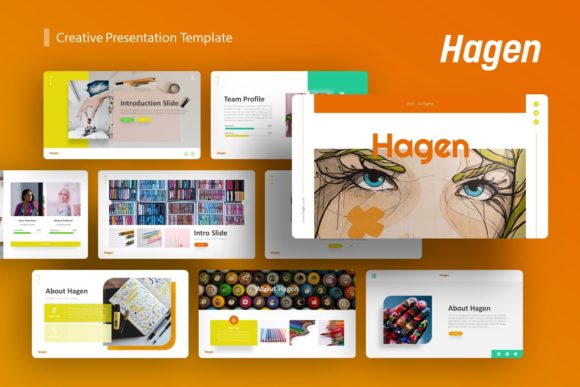 Hagen Creative Presentation Template: A Strategic Asset for Professional Communication