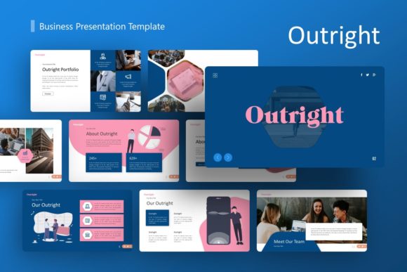 Introducing the Outright Business Presentation Template: A Comprehensive Guide to Modern Visual Communication