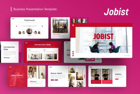Jobist Business Presentation Template Guide