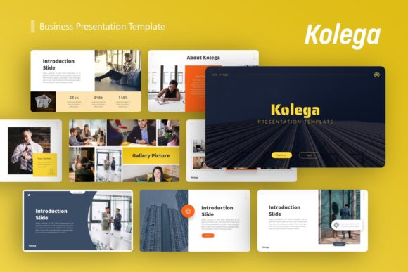 Maximizing the Kolega Business Presentation Template for Professional Results