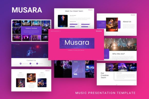 Musara Presentation Template: Design for Impact
