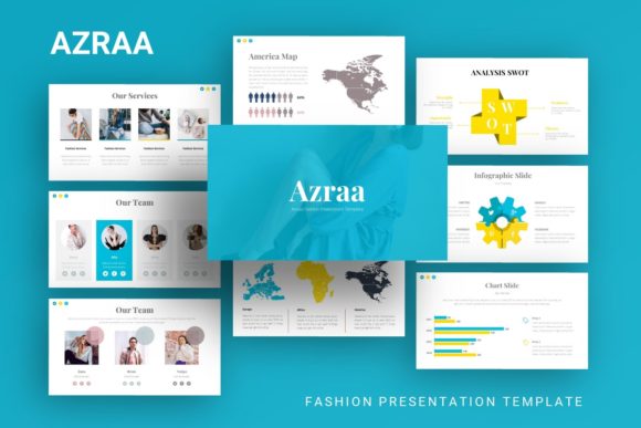 Presentation Template - Azraa: A Comprehensive Guide to Versatile Slide Design
