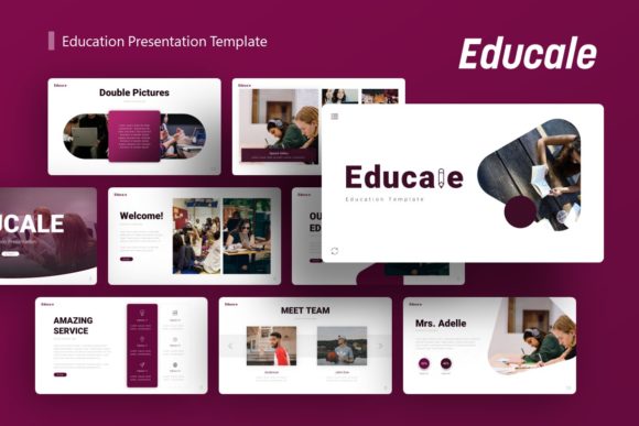 Presentation Template - Education: Streamlining Visual Communication Workflows