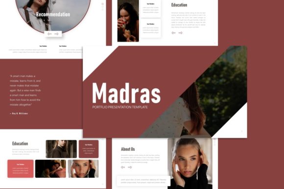 Presentation Template - Portfolio: Integrating Madras into Professional Workflows