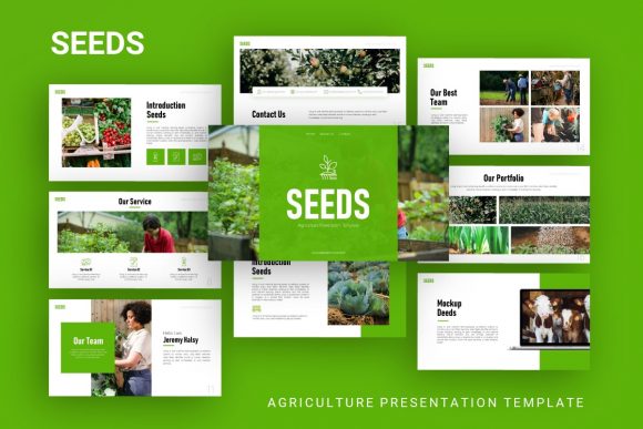 Presentation Template - Seeds: A Strategic Framework for Agricultural and Business Communication