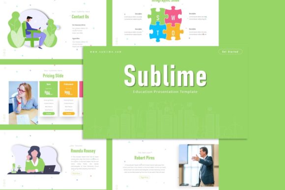 Sublime Education Presentation Template: A Strategic Asset for Professional Communication