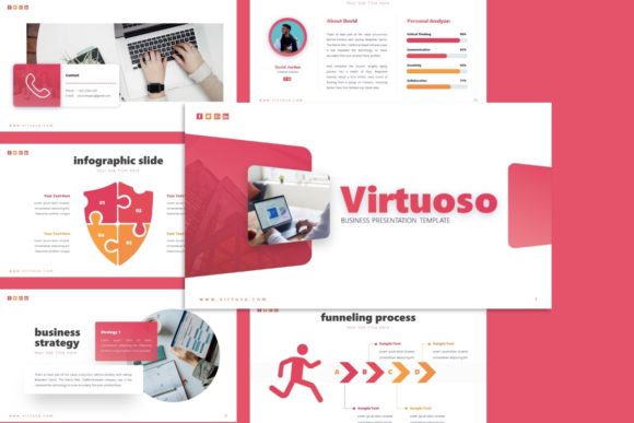 Virtuoso Business Presentation Template Guide