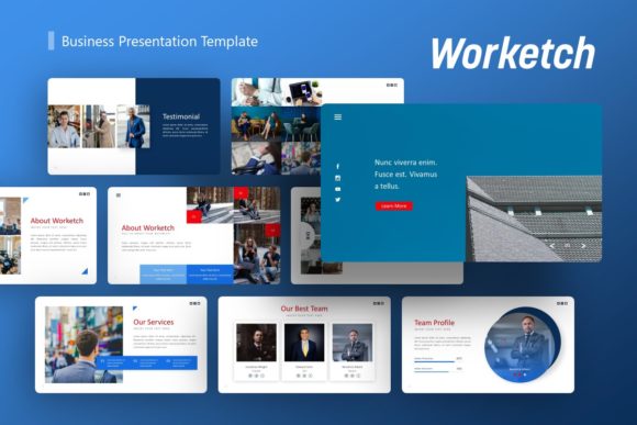 Worketch Business Presentation Template Guide